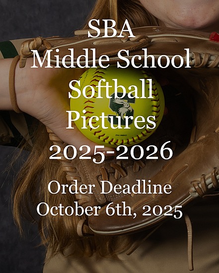 SBA MS Softball 2025