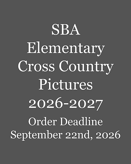 SBA Elementary Cross Country 2026