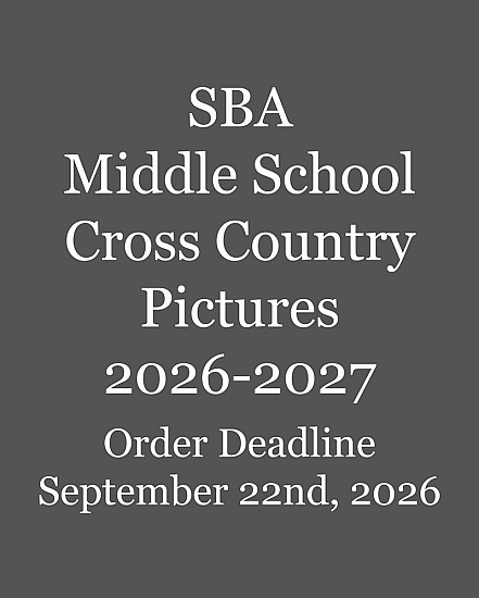 SBA MS Cross Country 2026